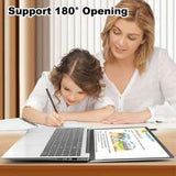 15.6" Windows 11 Laptop Computer, 8GB RAM, 128GB/256GB/512GB/1TB SSD, Intel N4000 Up To 2.6GHz, FHD 1920 X 1080 Display, WiFi, BT4, 2xUSB3.0, Long Battery Life, For Business, School, Students