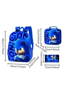 Peripheral School Bag Handbag Pencil Bag Three Pieces Backpack Variety Options Birthday Gifts Start Season