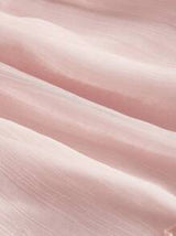 Plus Size Ruffle Tiered Flare Hem Dress, Pink, Bow Decor, Organza, Dreamy Romantic Style, Suitable For Date, Party, Holiday, Tea Party, Birthday Outfit Mother Day Outfit 4th Of July Women Mother Day Gift Women Formal Party Dress Women Dresses Wo