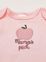 4pcs/Set Infant Short Sleeve Bodysuit 0-1 Year Old Baby Girl Cute  Set