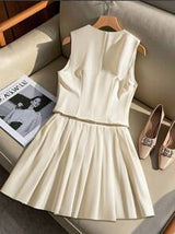 Classic Two Piece Dress Set For Women