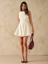Spring/Summer Solid Valentine's Day Date Dress