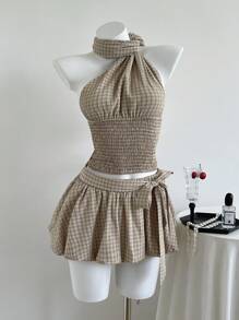 EASYOWN Women Two Pieces Outfits For Daily Wear