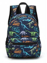 GUSTELL 1pc Kids Backpack, Suitable For Preschoolers, Kindergarten, Primary School Boys And Girls, With Padded Shoulder Straps, Prehistoric Fossil Dinosaur, Casual Fashion Versatile Cartoon Cute Bookbag, Perfect For Daily Travel, School, And Trips