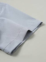 Manfinity Mode Men's Solid Color Business Casual Short Sleeve Shirt Men Office Shirts Mens Casual Dress Shirts Office Outfits For Men