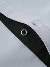 Manfinity Mode Men's Solid Color Short Sleeve Single-Breasted Casual Commuter Shirt, Summer Men Fitted Shirts Men Business Casual Shirts Men's Slim Fit Shirts Short Sleeve Dress Shirts Fitted Shirts For Men