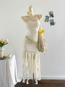 Women's Goddess Dress Beach Outfits For Woman Skirt Set