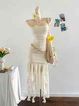 Women's Goddess Dress Beach Outfits For Woman Skirt Set