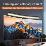 Computer Monitor Lamp, Dimmable Monitor Light Bar, Suitable For Curved Screens. LED Monitor Light Strip With A USB Interface, Applicable To Home Office Scenarios. It Can Be Used As An Office Lamp And An Eye-Protecting Desk Lamp, As Well As An Ambient Ligh