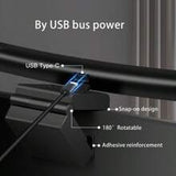 Computer Monitor Lamp, Dimmable Monitor Light Bar, Suitable For Curved Screens. LED Monitor Light Strip With A USB Interface, Applicable To Home Office Scenarios. It Can Be Used As An Office Lamp And An Eye-Protecting Desk Lamp, As Well As An Ambient Ligh