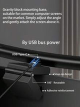 Computer Monitor Lamp, Dimmable Monitor Light Bar, Suitable For Curved Screens. LED Monitor Light Strip With A USB Interface, Applicable To Home Office Scenarios. It Can Be Used As An Office Lamp And An Eye-Protecting Desk Lamp, As Well As An Ambient Ligh