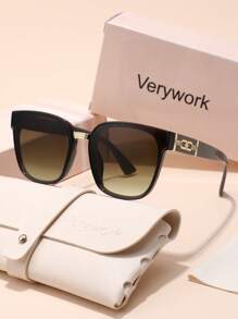 New Geometric Frame Superior Quality Elegant Brand Design Women Fashion Glasses Perfect For Summer