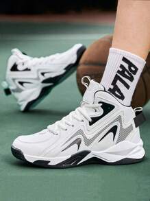 Men's High-Quality Basketball Shoes, Outdoor & Indoor Training Court