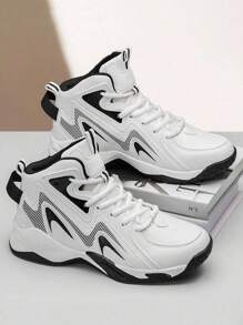 Men's High-Quality Basketball Shoes, Outdoor & Indoor Training Court