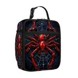 Spider Print Lunch Bag, Insulated Tote Bag, Portable Carry-On Bag, Tote Ice Bag Lunch Bag Multifunctional Lunch Box Bag For Work, Travel, Picnic