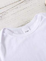 Baby Boy Fashionable Minimalist Cute Slogan Letter Print Short Sleeve Bodysuit, Summer Newborn