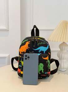 1 Pc Children Backpack Cartoon Dinosaur Unicorn Pattern Baby Cute Kindergarten Schoolbag Waterproof Kids Bags Boys Girls Backpacks