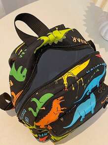 1 Pc Children Backpack Cartoon Dinosaur Unicorn Pattern Baby Cute Kindergarten Schoolbag Waterproof Kids Bags Boys Girls Backpacks