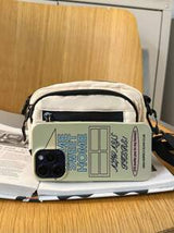Multi-Pocket Shoulder Bag, Casual Versatile Crossbody Bag For Men & Women, Outdoor Coin Purse