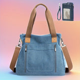 Vibrant Geometric Canvas Tote Bag - Lightweight, Foldable, Casual Messenger Bag for Women - Perfect for Daily Use, Polyester Lining, and Unisex Design
