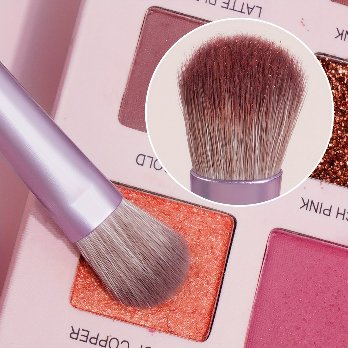 10pcs Professional Makeup Brush Set & 1pc Beauty Blender & 1pc Cleaning Storage Bowl, Makeup Tools With Soft Fiber For Easy Carrying, Foundation Brush, Eye Shadow Brush, Blending Brush, Eyebrow Brush, Cosmetic Tools Kit