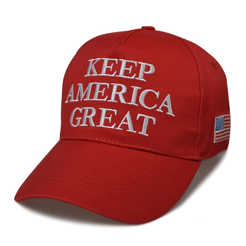 Make America Great Again Outdoor Peaked Cap Adjustable Simple Embroidery English Baseball Cap