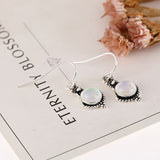 [Vintage Moonstone Earrings] Moonstone Vintage Earrings