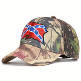 1pc Men's Camouflage Sunshade Baseball Cap - Outdoor Jungle Leisure and Military Fan Accessories - Breathable, Adjustable, Water-Resistant, Quick-Drying, and Stylish Headwear for Summer Activities