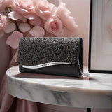 Elegant Ladies Clutch Bag - Sparkling Crystal Evening Purse - For Weddings, Proms & Gatherings - Chic Party Accessory - Perfect Gift for Women