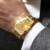 2pcs/set, Business Double Calendar Waterproof Men's Watches Set, Valentine's Day Gift