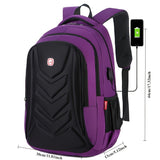 1pc New Shell Business Backpack Casual Men's Computer Bag Travel Backpack Student School Bag, Ideal choice for Gifts, School bags, Valentines Gifts