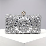 Luxury Evening Clutch Bag, Dual-Sided Multi-Color Fashion Glitter Purse, For Women, Party Wedding Banquet, Versatile Chain Shoulder Bag