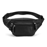 Unisex Genuine Leather Fanny pcs - Waterproof, Multi-Pocket Waist Belt Bag For Hiking, Cycling & Outdoor Sports Backpack For Travel Waterproof Backpack