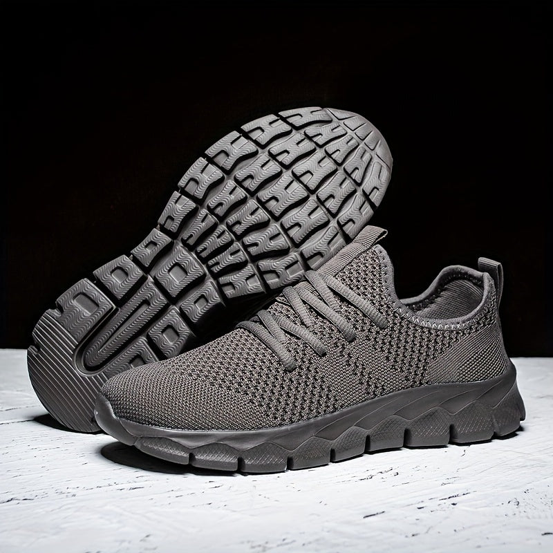 JNAK Breathable Mesh Running Shoes - Slip-On Design with MD Sole for Men and Women - Perfect for Sports & Leisure Activities in Spring/Summer/Fall