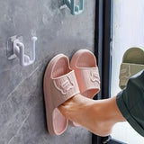 Space-Saving Wall-Mounted Storage Rack for Bathroom Essentials - Easy Install, No Drilling Required, Durable Plastic