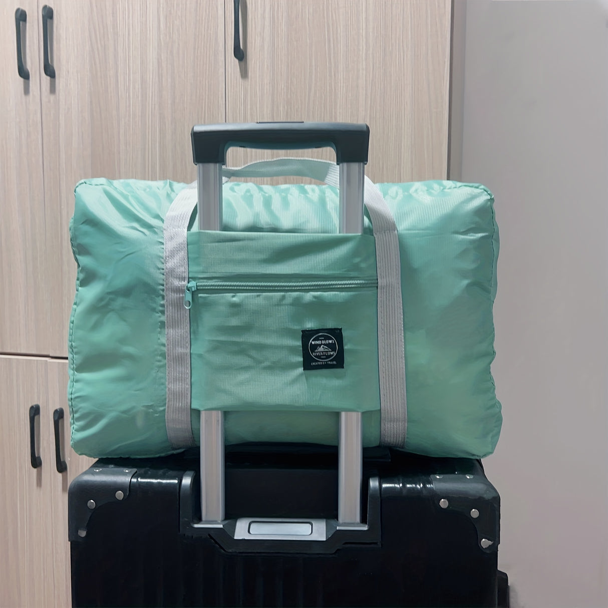 Ultimate Travel Storage Tote Bag - Ultra-Compact & Durable, Foldable Large Capacity Organizer - Portable, Airplane Friendly Luggage Solution - The Perfect Birthday, Easter, or Romantic Gift for Boyfriend, Girlfriend