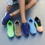 Comfortable Fabric Upper Summer Running Shoes for Women - Lightweight, Stabilizing, and Breathable - Perfect for Jogging, Tennis, and Everyday Wear