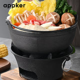 1Set, Cast Iron Charcoal Stove, Multi-functional Barbecue Stove, Round Heating Stove, Outdoor Camping BBQ Cooking Supplies