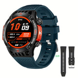 Smart Watch Wireless Answer And Call SOS Outdoor Watch Outdoor Sports Watch LED IP68 Waterproof Compass Fitness Tracker Pedometer Multimedia Message Display, Suitable For Android&IPHONE Mobile Phones, Men's And Women's Smart