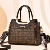 Luxury Elegant Letter Pattern Handbag, A Classic Match for Women
