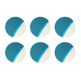 6pcs Universal Magnetic Metal Plates for Camping & Hiking - Strong Adhesive Iron Sheets for Mobile Phone Magnet Holder Mount with Easy Installation and Wide Compatibility