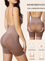 Seamless Bodysuit Shapewear - Flawless Backless Design, Sleek Sleeveless Style, Powerful Tummy Control, Smoothing Shapewear, Body Sculpting Shaper - Designed Exclusively for Women, Versatile Jumpsuits for Everyday Wear, Comfo