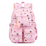 Girls Backpack, 15.6 Inch Laptop School Bag Large Primary Elementary Middle College Bookbags Kids Backpacks for Teens Girls Women Students Anti Theft Travel Daypack
