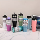 20oz/30oz Vacuum Insulation Mug With Lid And Straw, 304 Stainless Steel Vacuum Insulation Cup, Coffee Cup, Safe For Dishwasher Eid Al-Adha Mubarak