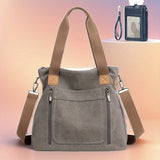 Vibrant Geometric Canvas Tote Bag - Lightweight, Foldable, Casual Messenger Bag for Women - Perfect for Daily Use, Polyester Lining, and Unisex Design