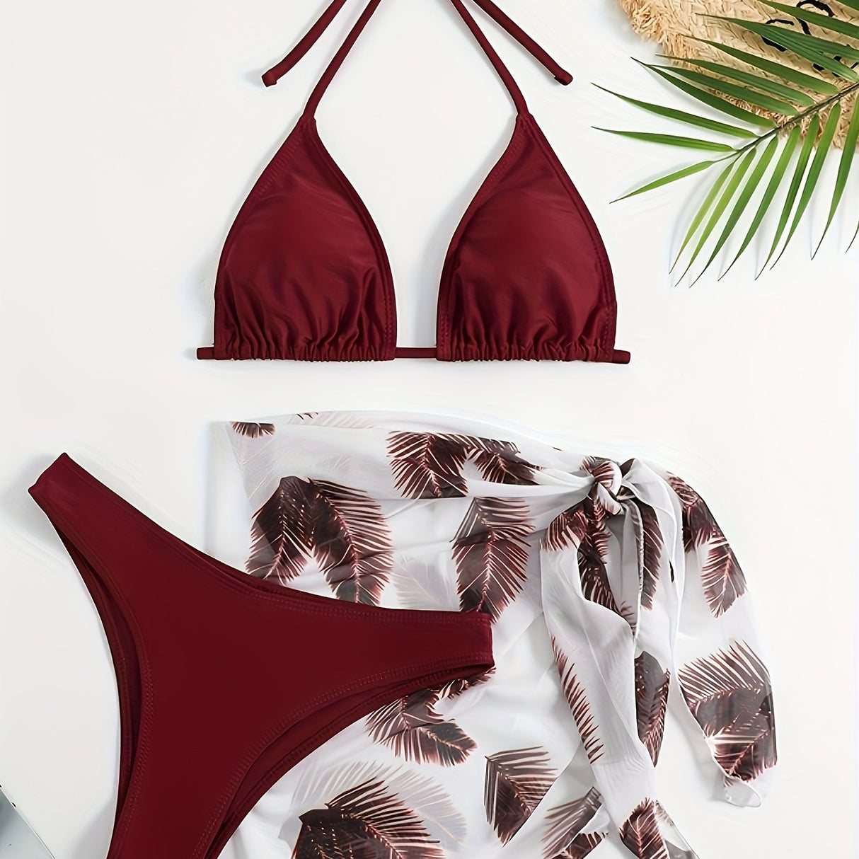 New Fashion Sexy Bikini Hot Spring Swimming Swimsuit for Women European And American Beach Split Two-piece Swimsuit for Women