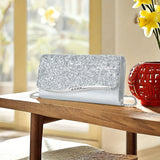 Elegant Ladies Clutch Bag - Sparkling Crystal Evening Purse - For Weddings, Proms & Gatherings - Chic Party Accessory - Perfect Gift for Women