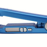 Titanium Professional Hair Straightener - High Temperature 470F Fast Heating with Wide Ceramic Plates for Salon-Quality Styling - Durable, Long-Lasting, and Easy to Use