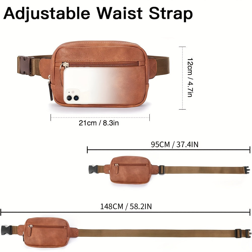Belt Bag Mini Everywhere Crossbody Waist Bag Adjustable Strap, Lightweight Portable Outdoor Sports Fitness Chest Bag, Men Women'S Casual Daily Pack