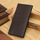 1pc Faux Leather Retro Clutch Bag, Classic Trendy Three-Fold Long Wallet